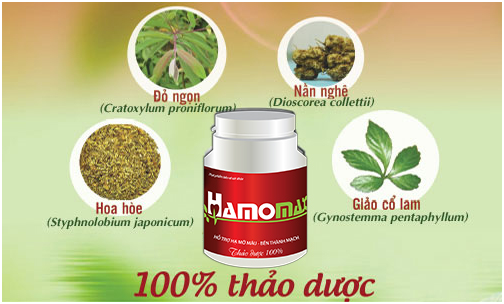 Hamomax chiết xuất 100% thảo dược